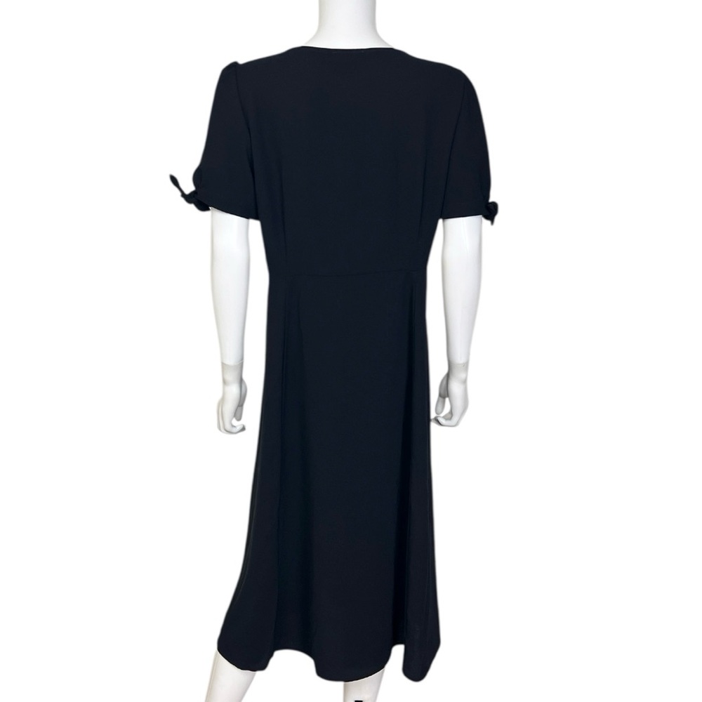 Sezane Vic Dress in Black - NWT sz 12 - Picture 8 of 11